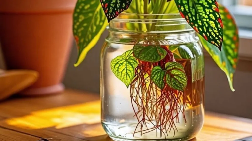 plantas na agua